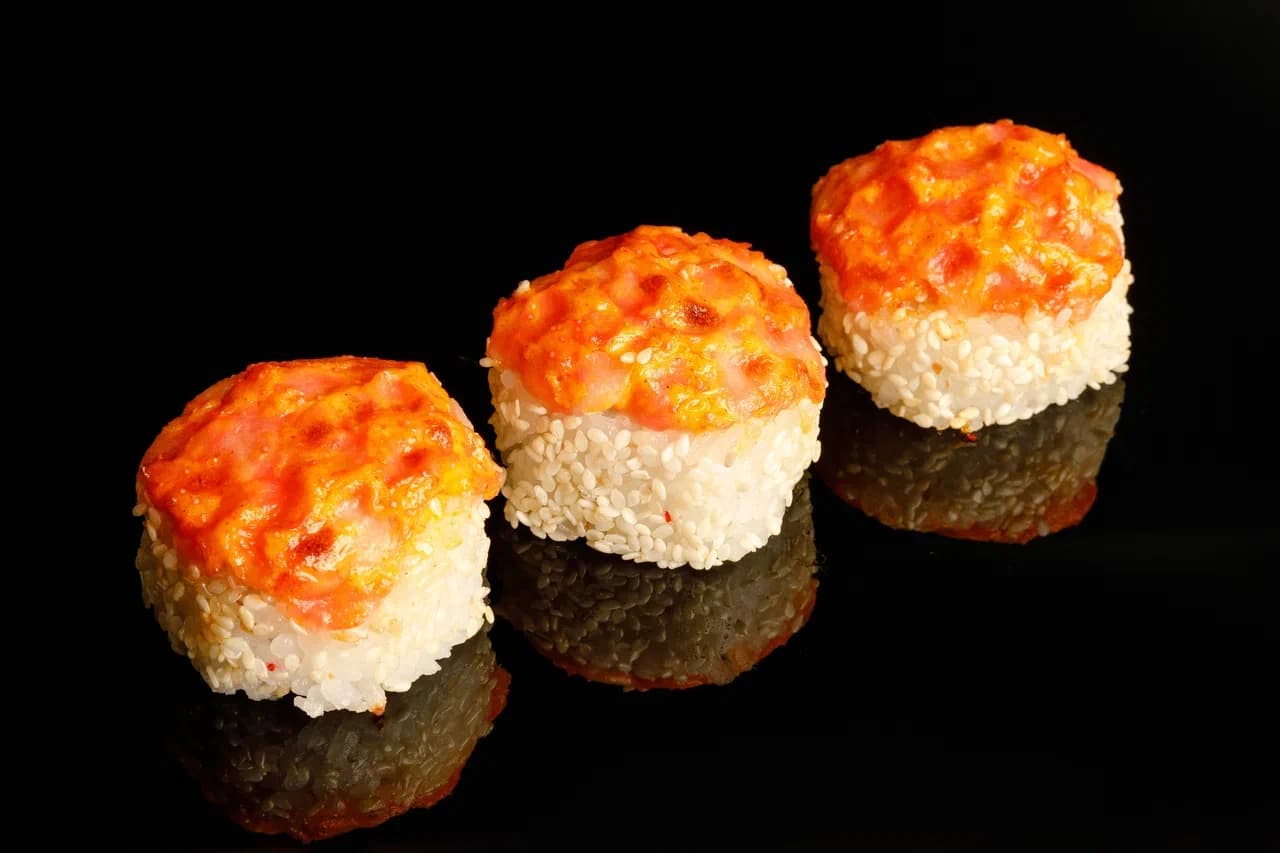 Baked Crab and Salmon Roll
