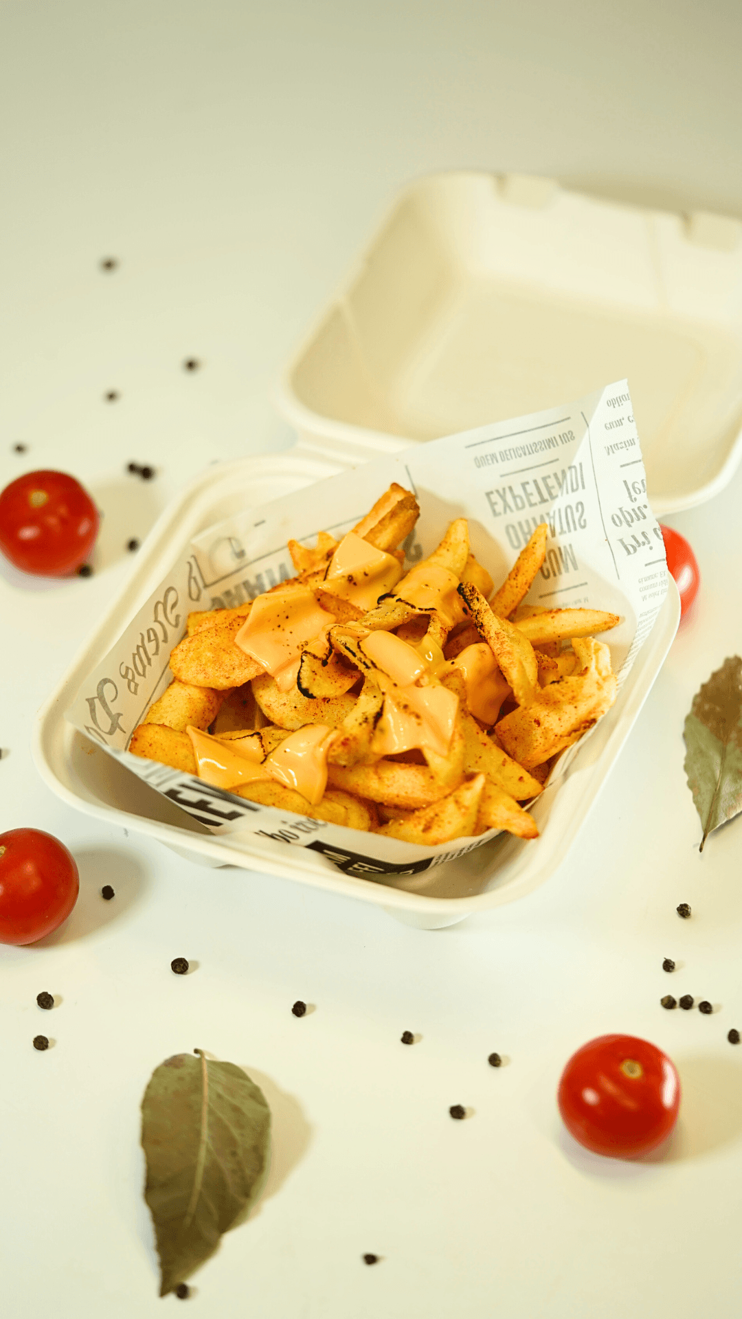 Friikartul cheddarjuustuga