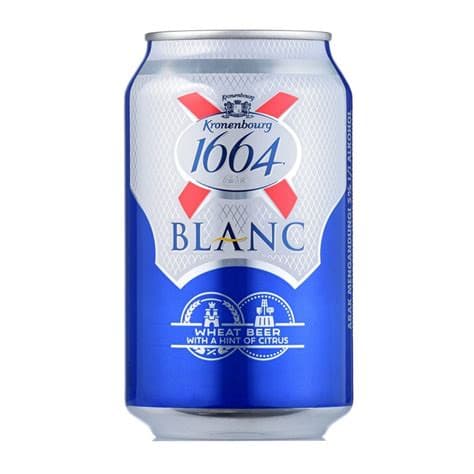 Kronenbourg 1664 Blanc 5% 33cl Tin