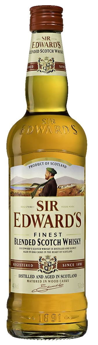 Sir Edward’s Scotch Whisky 40% 50cl (tk)