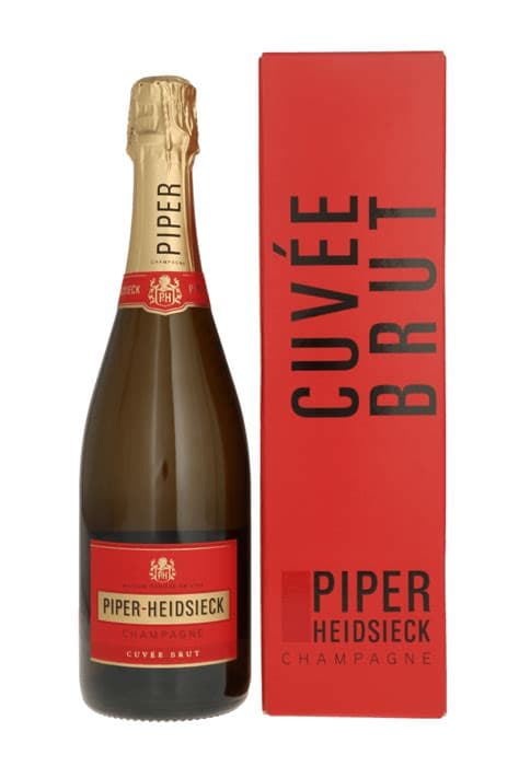 Piper heidsieck cuvee brut 12% 75cl kinkekarbis