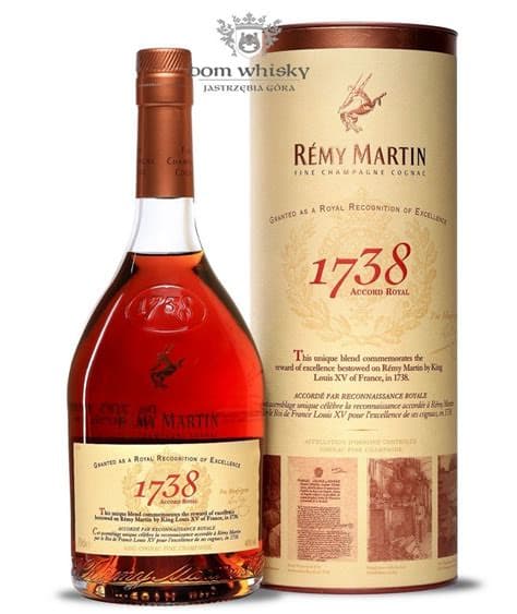Remy Martin 1738 Ac. Royal 40% 0,7l Eoy Tuub