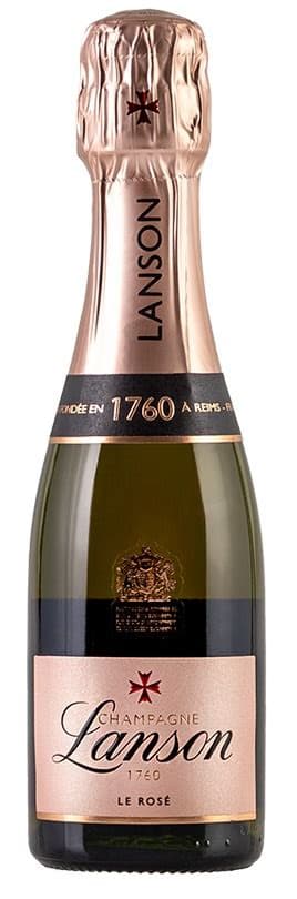Champagne Lanson Rose Label Brut 12,5% 0,2l
