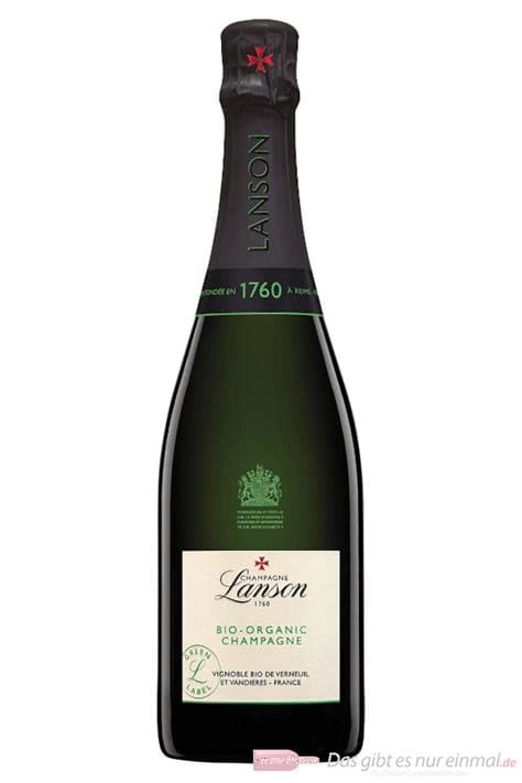 Champagne Lanson Green Label Organic Brut 12,5% 0,75l