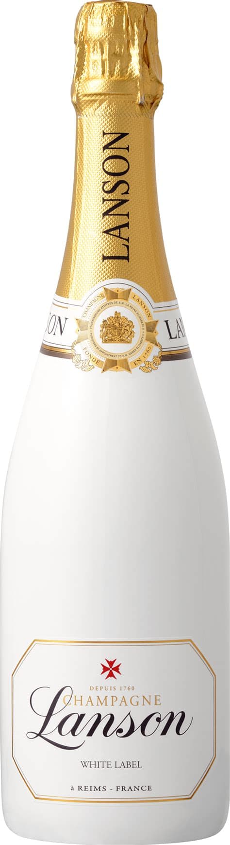 Champagne Lanson White Label Sec 12,5% 0,75l