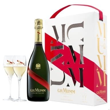 Mumm Grand Cordon 12% 75cl Gb 2 Klaasiga (tk)