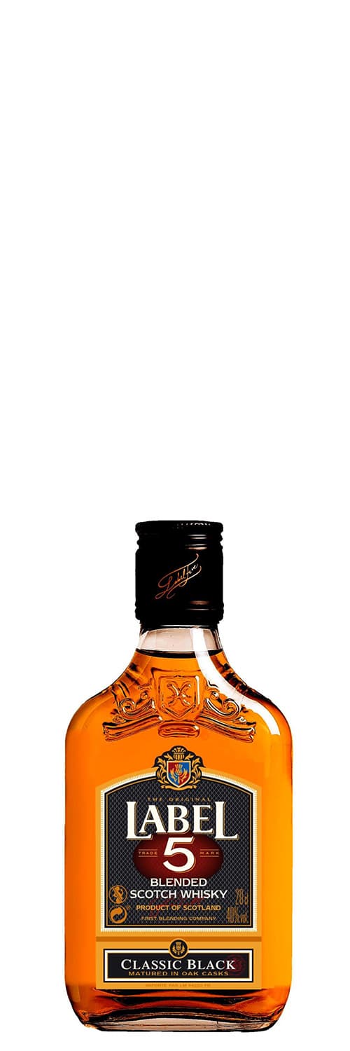 Label 5 Classic Black Scotch Whisky 20cl