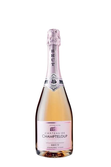 Chateau Champteloup Cremant De Loire Brut Rose 12,5% 75 Cl