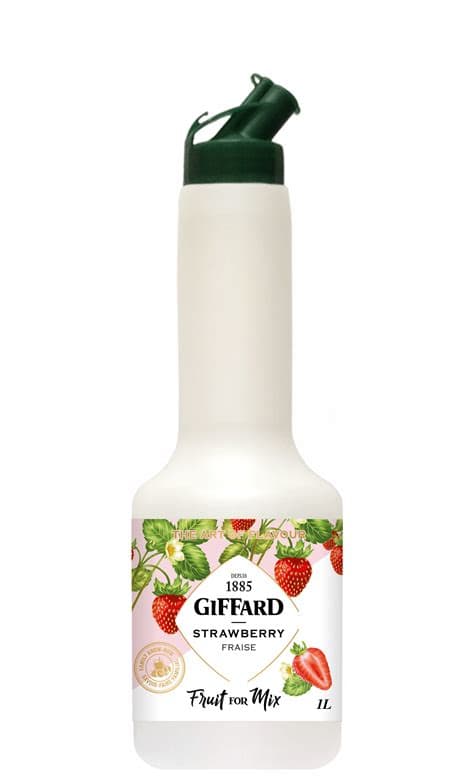 Giffard Syrup Fruit For Mix Strawberry / Maasika Püree 100 Cl