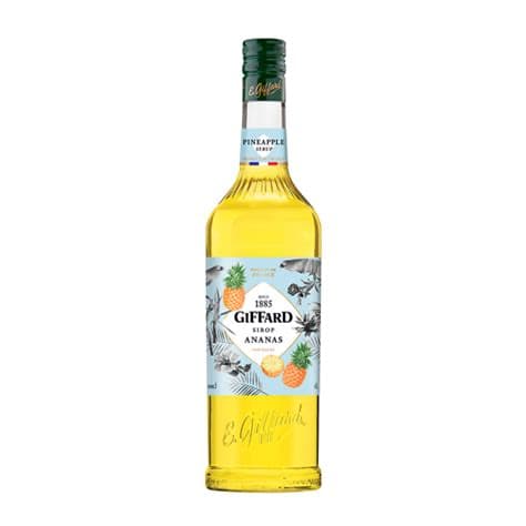 Giffard Syrup Fruit For Mix Pineapple / Ananassi Püree 100 Cl