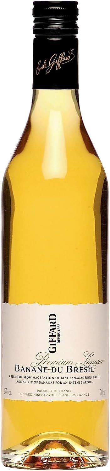 Giffard Banane Du Bresil Liqueur / Banaaniliköör 70 Cl