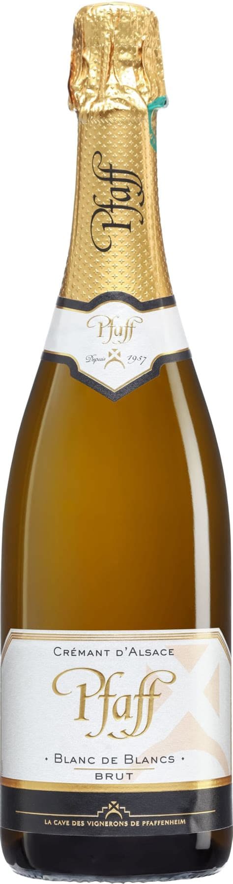 Pfaff cremant blanc de blancs 12% 75cl