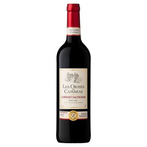 Les Ormes De Cambras Cabernet Sauvignon Pays D´oc, Igp