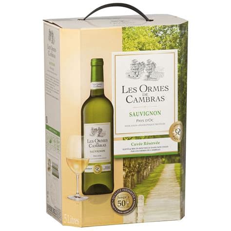 Les Ormes De Cambras Sauvignon Blanc Pays D´oc, Igp