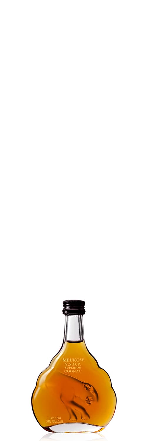 Meukow Cognac VSOP 5cl (kastis 8x12pdl)