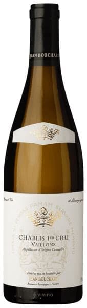 Jean Bouchard Chablis Vaillons 1er Cru V.2023