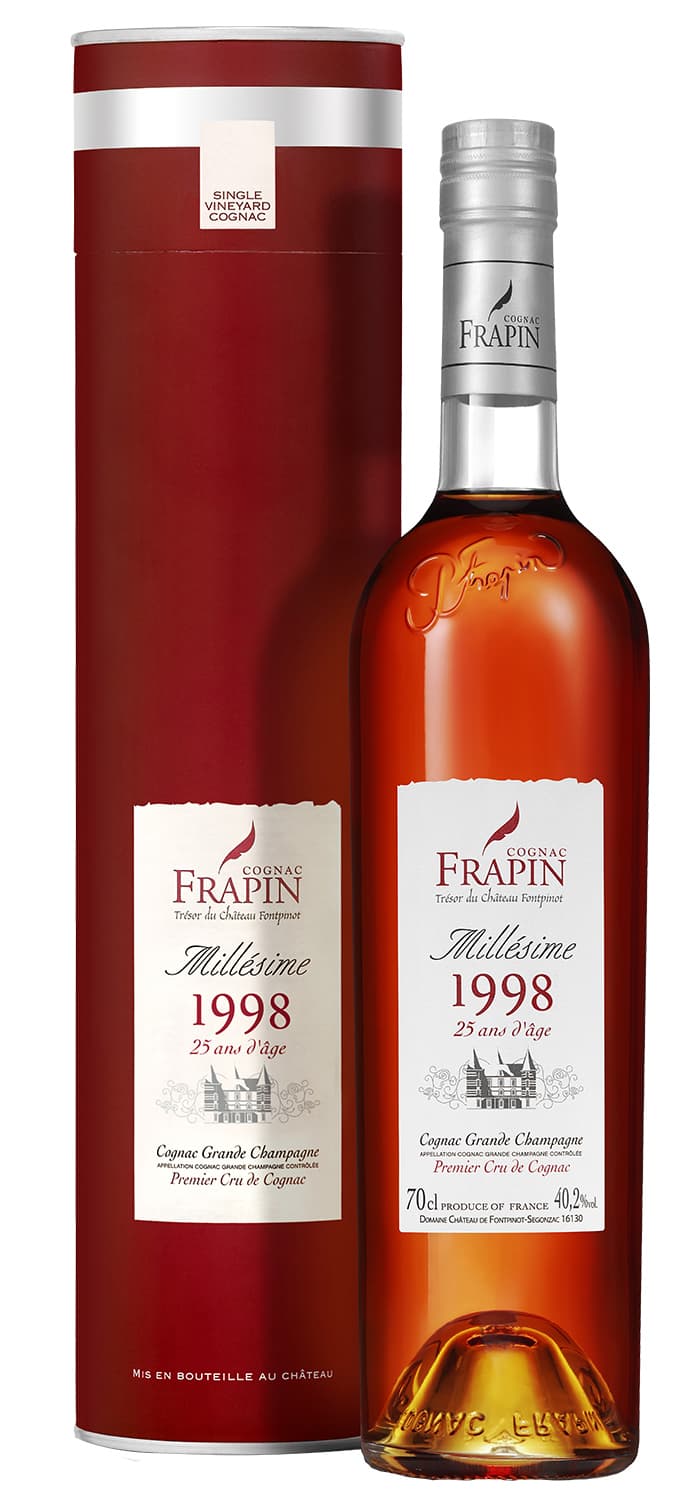 Frapin Vintage 1998 Cognac Grande Champagne 70cl giftbox