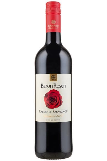 Baron Rosen Cabernet Sauvignon Medium Sweet 0,75l 13%