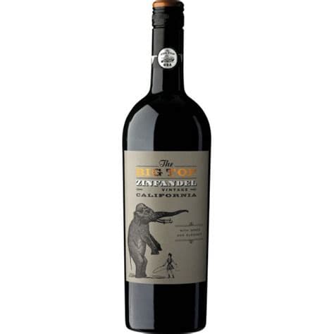 Big Top Zinfandel 14% 75cl