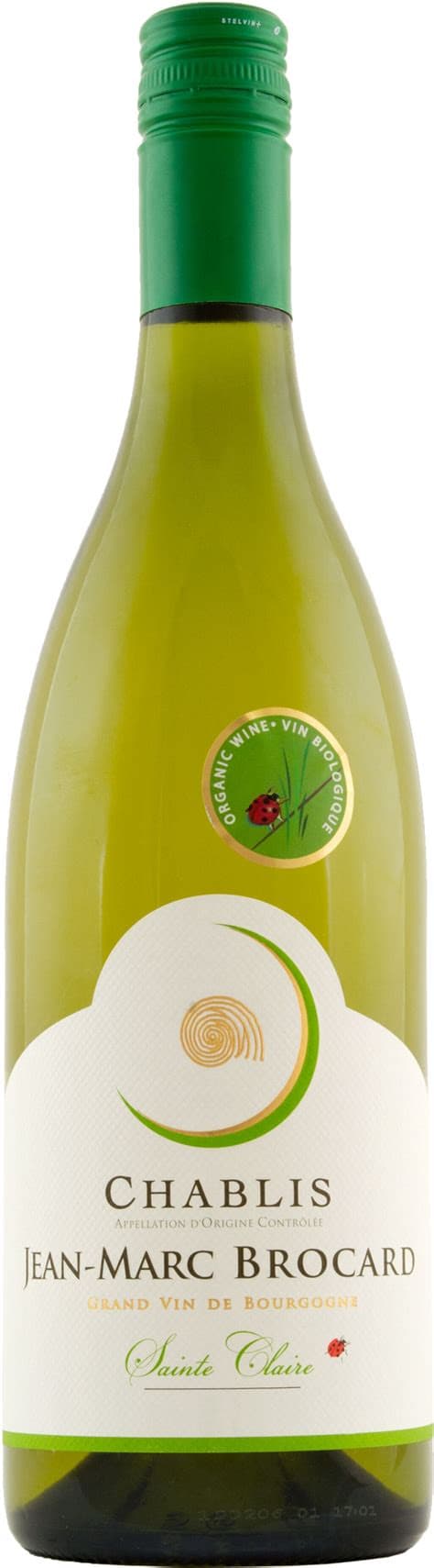 Chablis Sainte Claire Organic 12,5% 0,75l