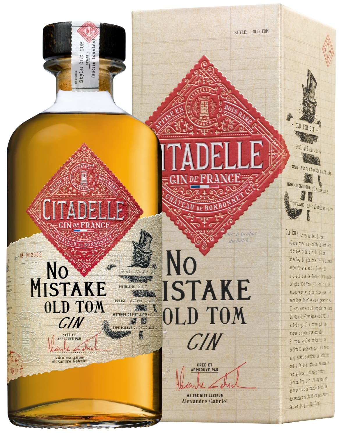 Citadelle No Mistake Old Tom Gin 50cl