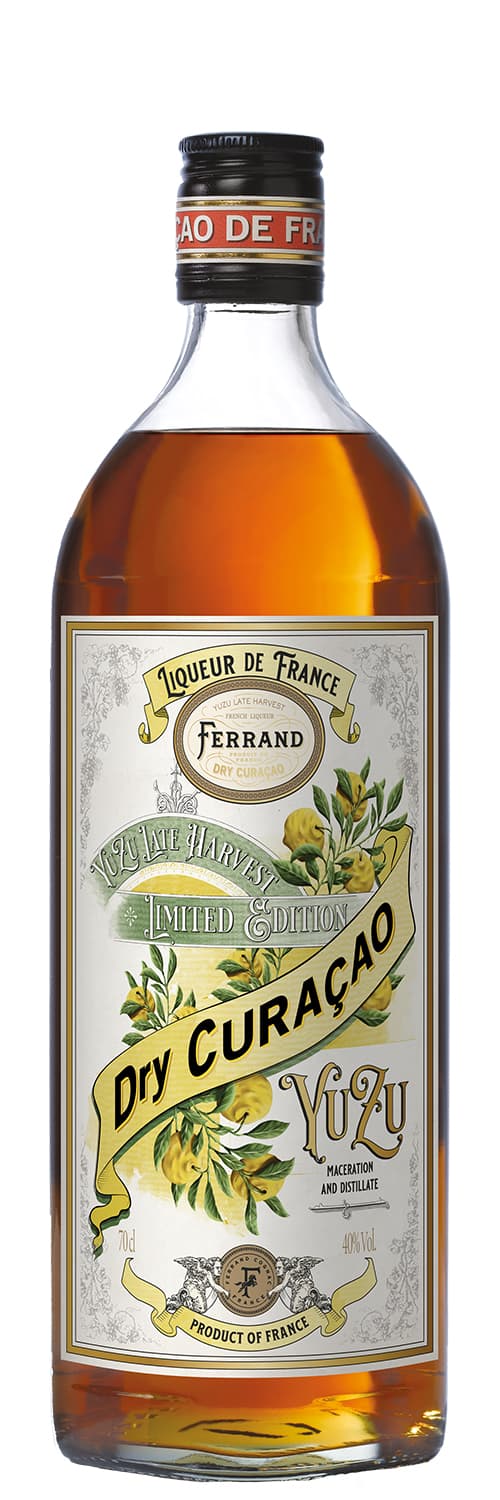 Pierre Ferrand Dry Curacao Yuzu Liqueur 70cl
