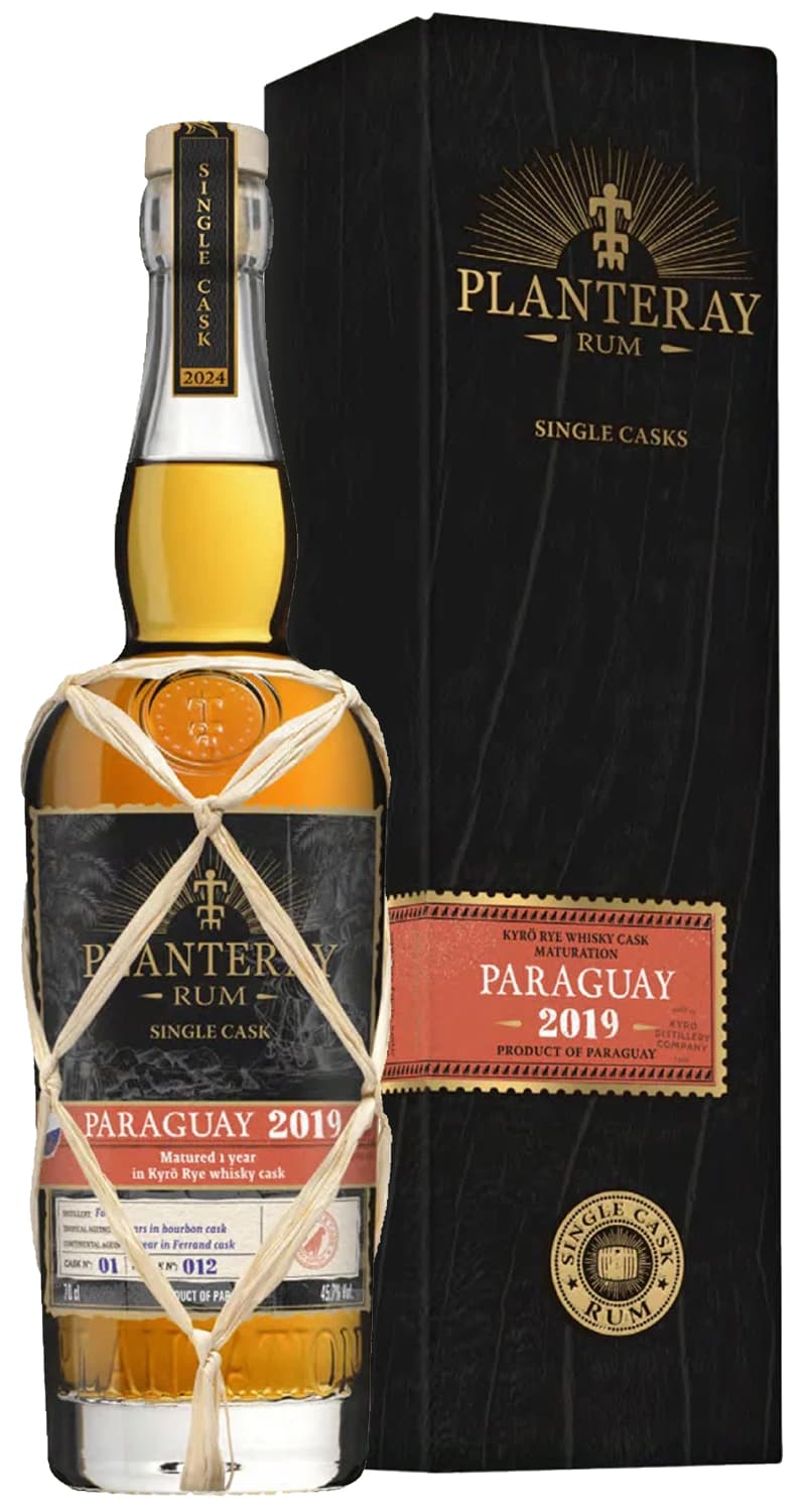 Planteray Single Cask Paraguay 2019 Rum 70cl giftbox