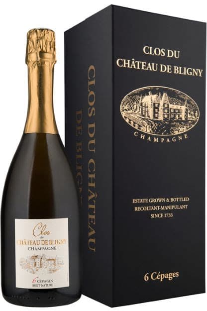 Champagne Clos Du Ch. De Bligny 6 Cepages Brut 12% 0,75l Kinkekarbis