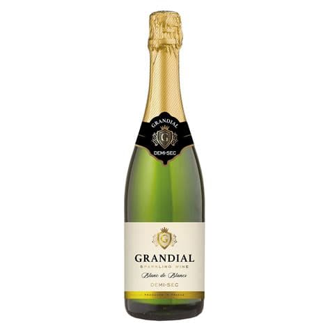 Grandial sparkling wine demi-sec 11% 75cl