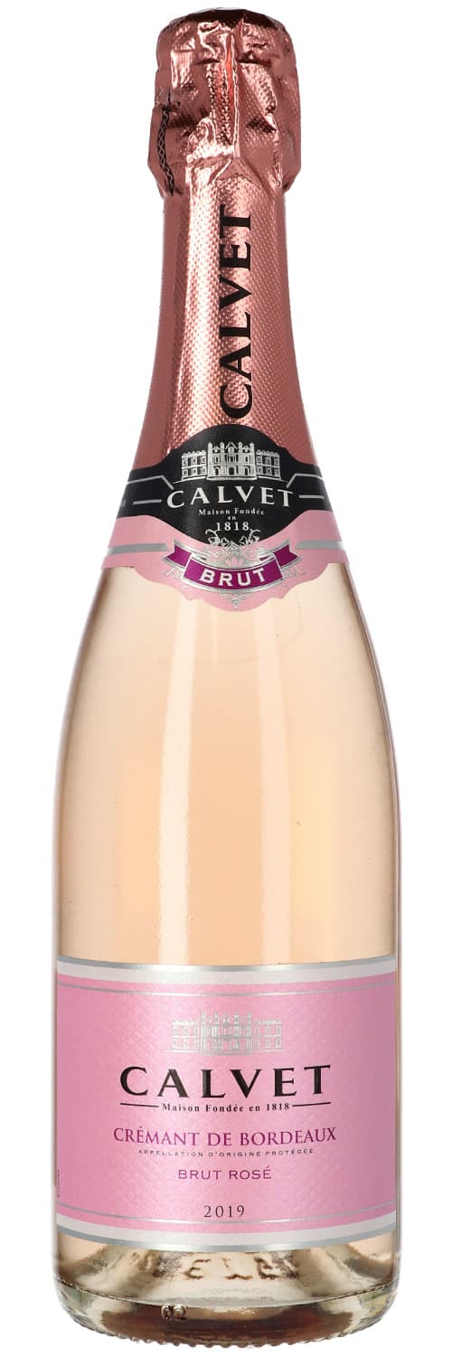 Calvet Cremant de Bordeaux Brut Rose 75cl