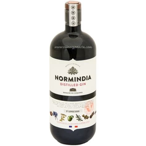 Normindia orange gin 41,4% 70cl