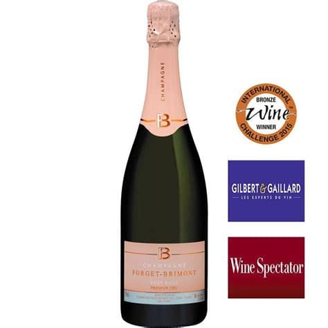 Forget-brimont Brut Champagne, Rose Premier Cru 0.75 Cl