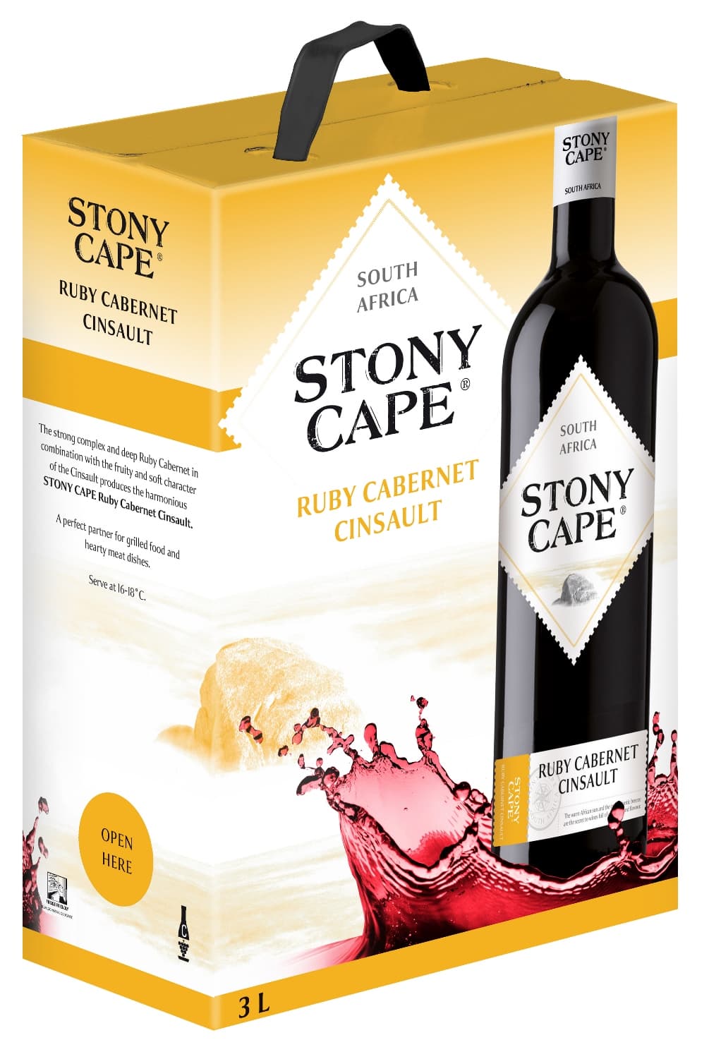 Stony Cape Ruby Cabernet Cinsault 300cl BIB