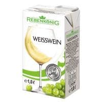 Rebenkönig Weisswein 100cl Tetra (tk)