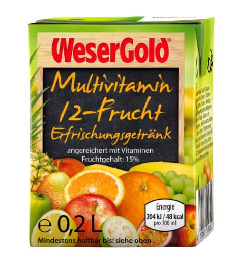 Wesergold Multivitamiini 100cl