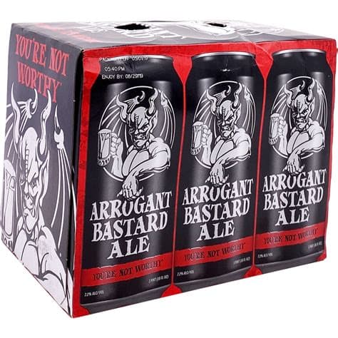 Stone Arrogant Bastard Ale