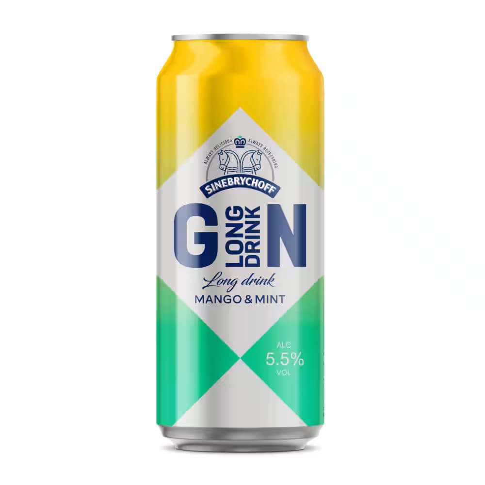 Sinebrychoff Ld Mango&mint 5,5% 50cl Tin