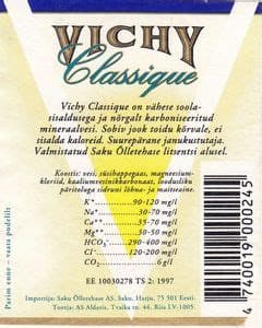 Vichy Classique 150cl (tk)
