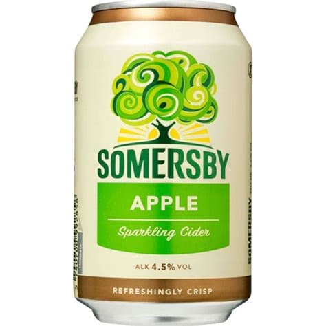 Somersby Apple 4,5% 33cl Klaas (6pk)