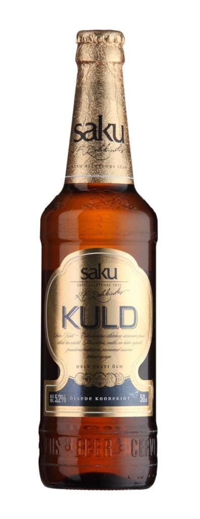 Saku Kuld 5,2% 50cl Tin (6pk)