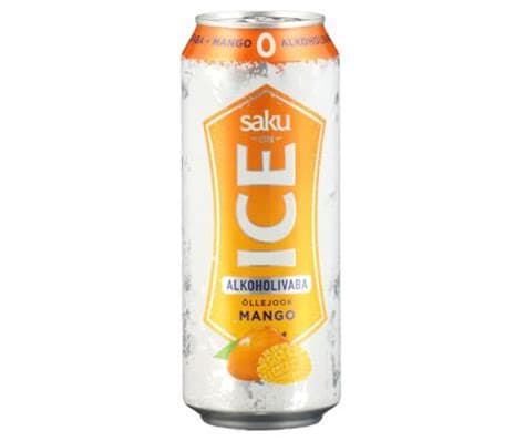 Saku On Ice Mango Alkoholivaba 50cl Tin (tk)