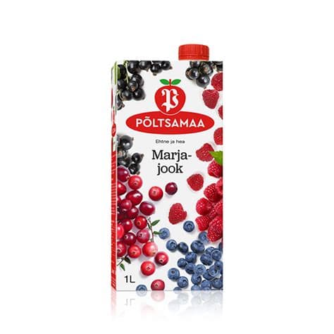 Põltsamaa Marjajook 100cl (tk)