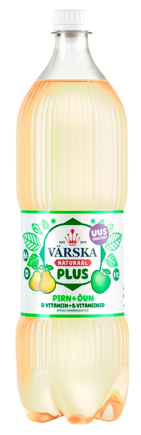 Värska Naturaal Plus Õun Pirn 150cl PET