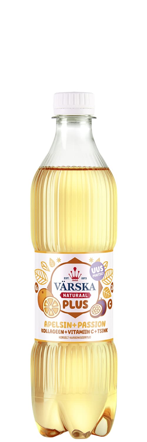 Värska Naturaal Plus Apelsin Passion 50cl PET