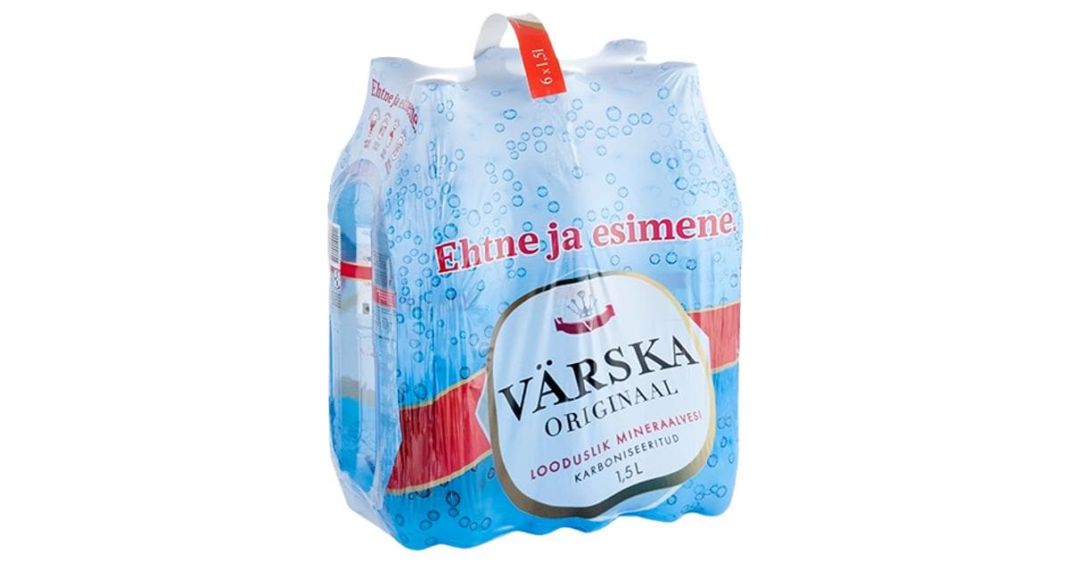 Värska Originaal Karboniseeritud