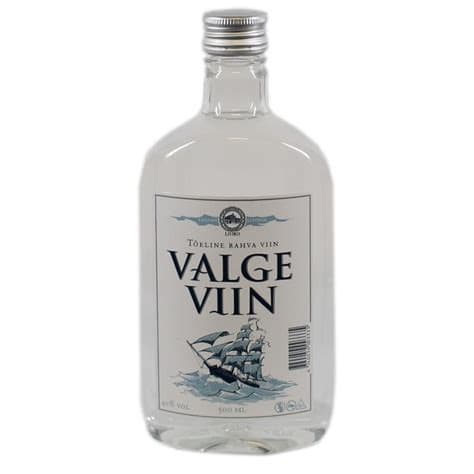 Valge Viin 40% 0,5 L Pet