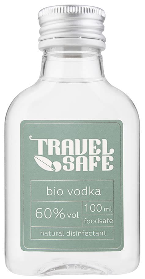 Travelsafe Bio Vodka 60% 0,1 L Pet Ee-öko-03