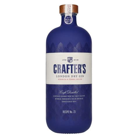 Crafter's London Dry Gin 43% 0,7 L+klaas