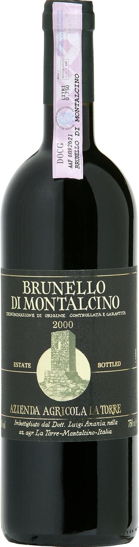 La Torre Brunello Di Montalcino Biologico 14,5% 0,75l