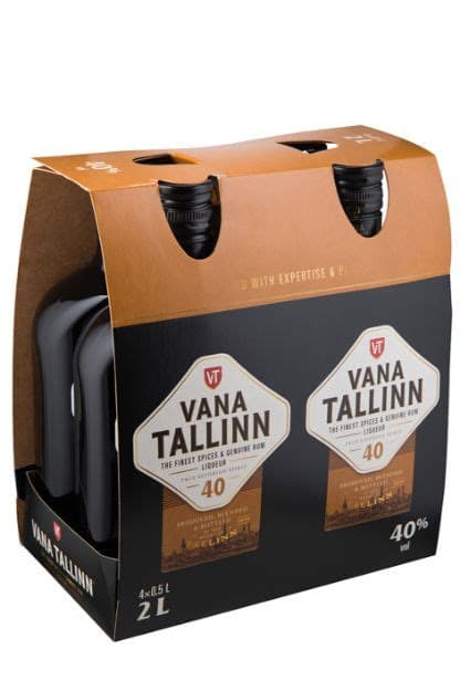 Vana Tallinn 40% 0,5 L Pet (4-pakk)